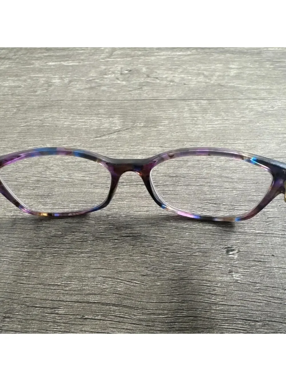 Coach Eyeglasses Hc6065 5288 Confetti Purple Rectangle FRAMES ONLY 51-17-135